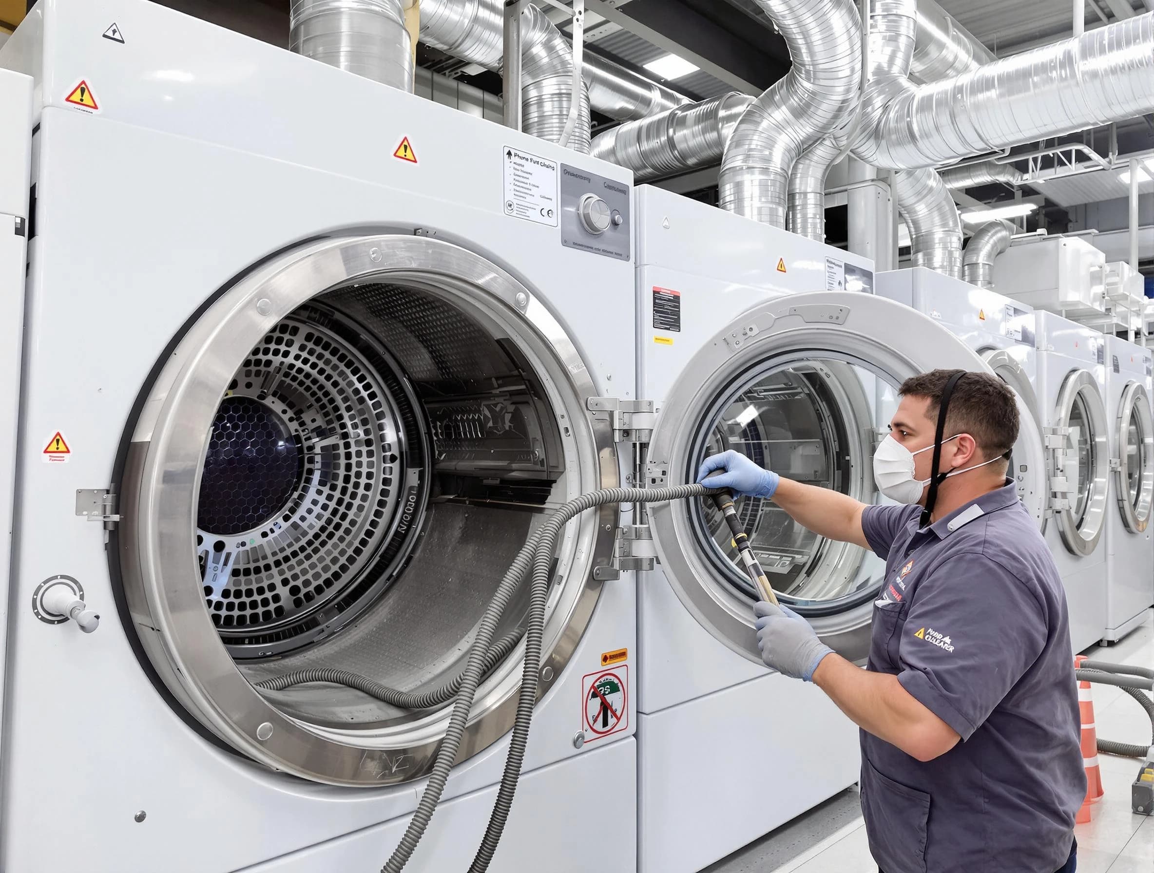 Industrial-grade dryer vent cleaning by Bonanza Dryer Vent Cleaning in Bonanza