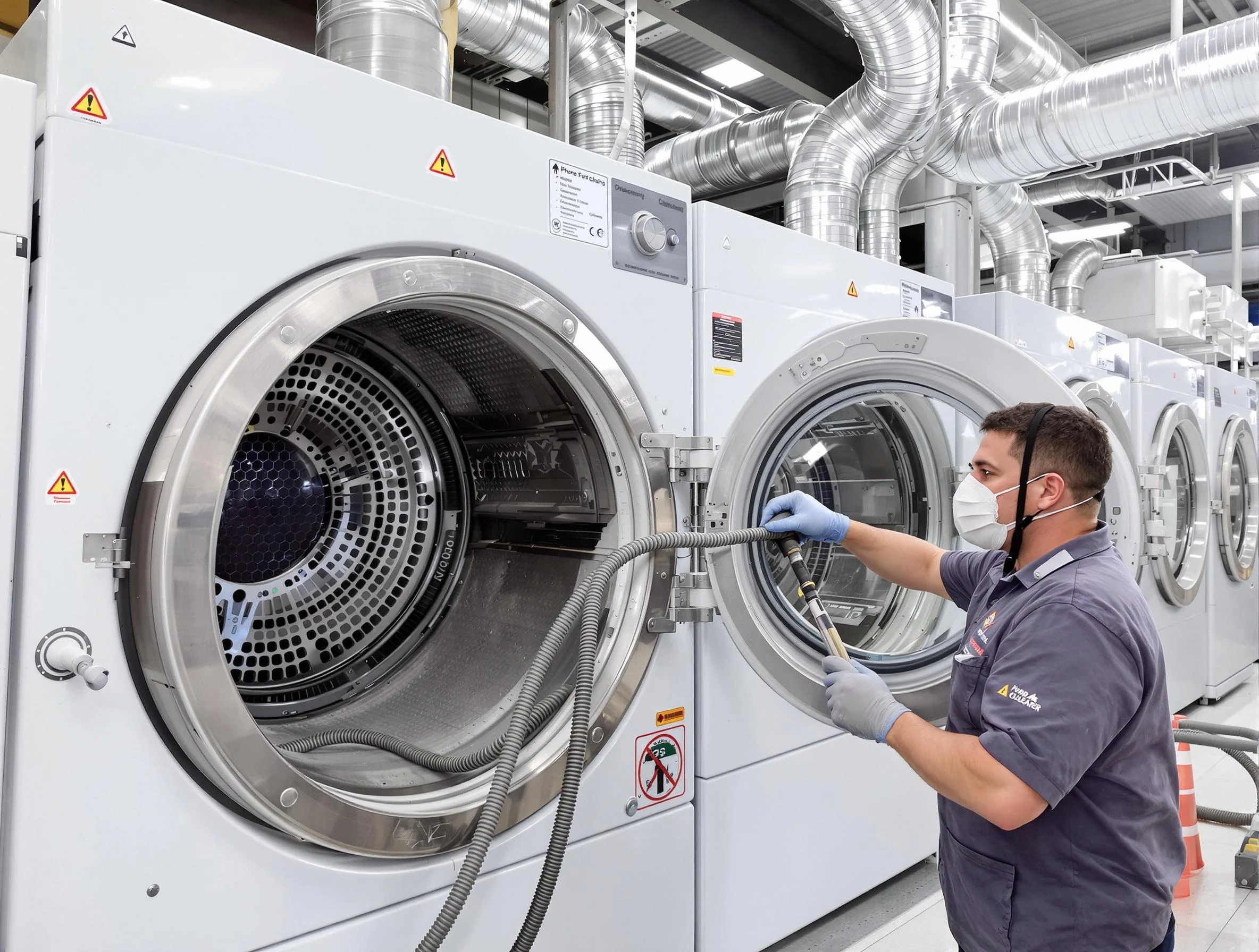 Industrial-grade dryer vent cleaning by Bonanza Dryer Vent Cleaning in Bonanza